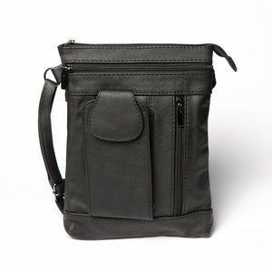 Leather bag cross body NEW 80's inspired